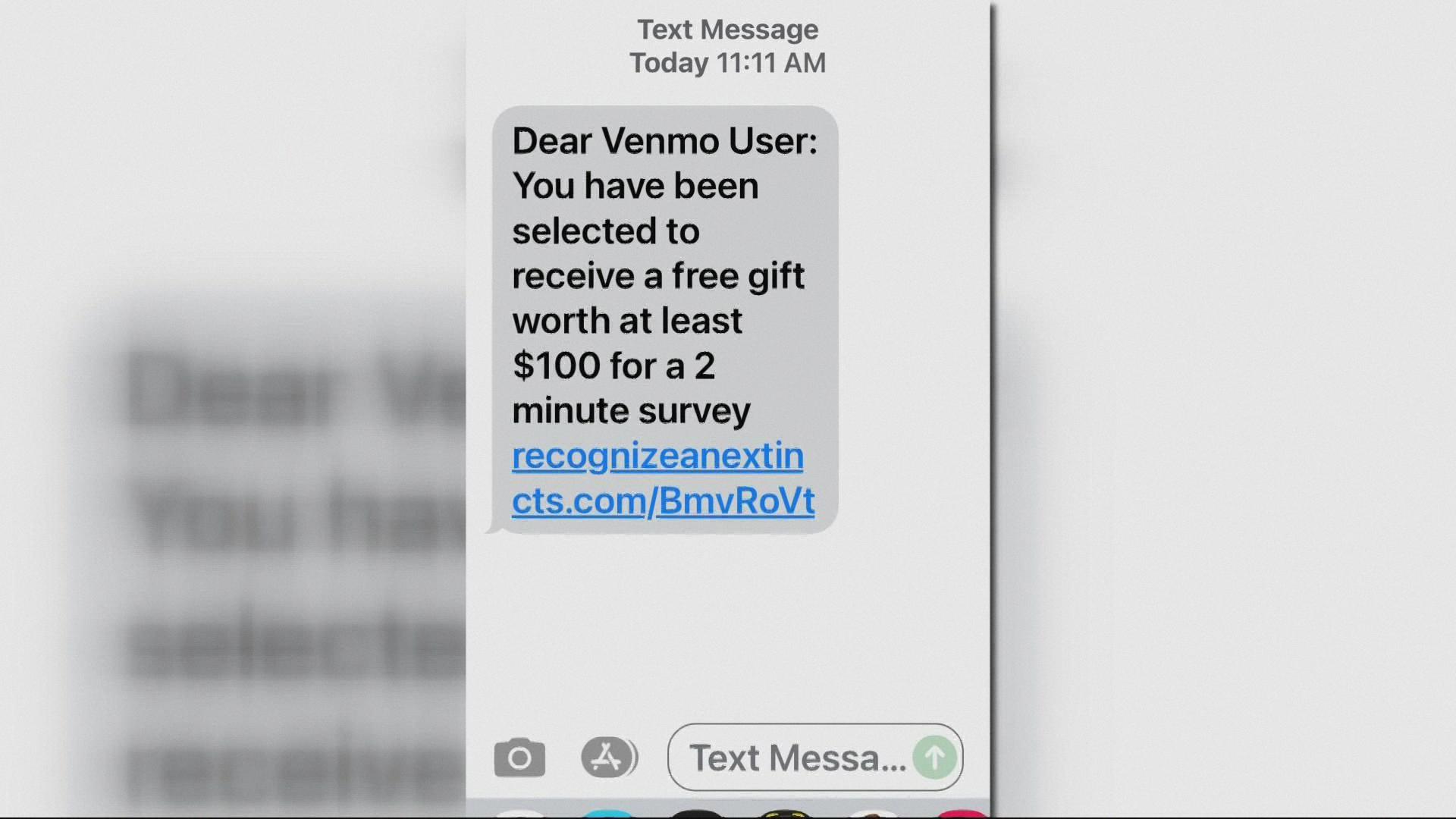 venmo spam requests