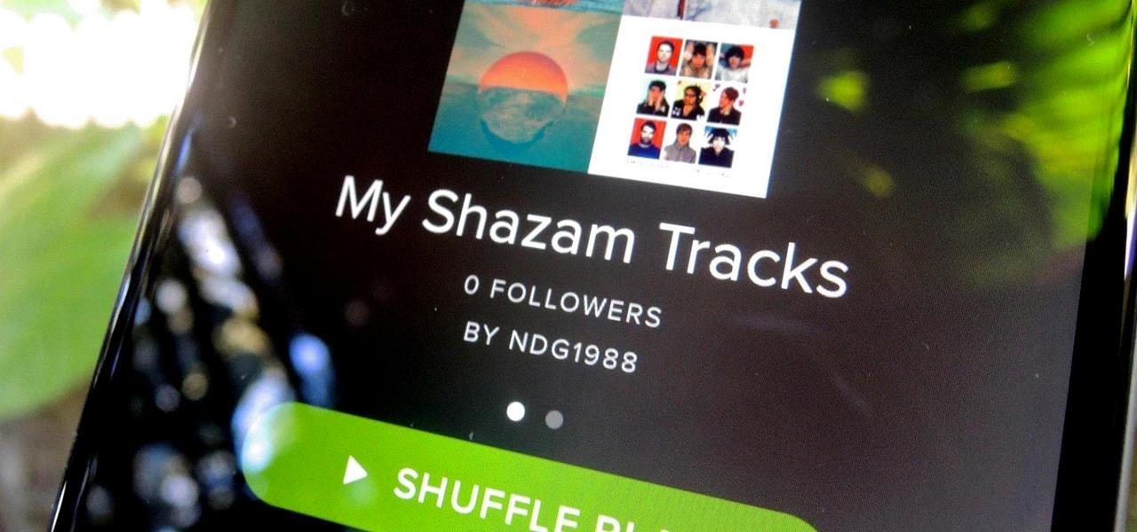 what is my shazam tracks on spotify