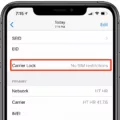 What is Carrier Lock On iPhone? 9