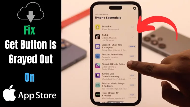 Why is Get Button Greyed Out In the App Store? 13