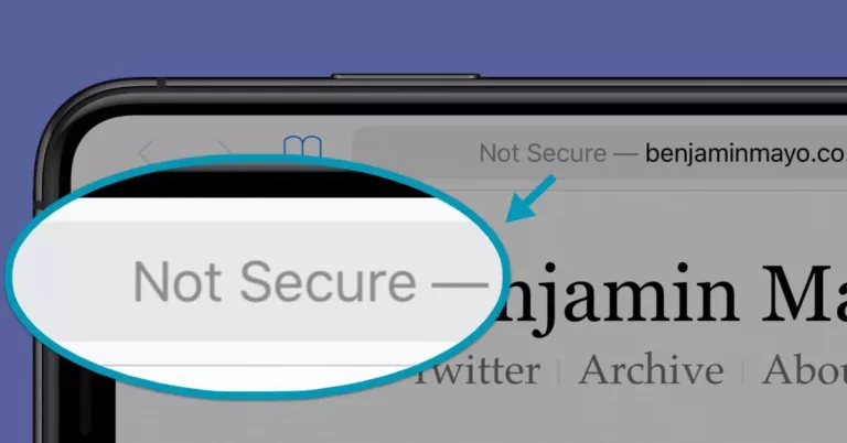 What Does "Not Secure" Mean On Safari? 7