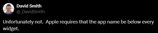 How to Remove Widgetsmith Label? 3