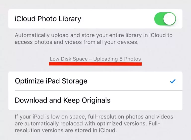Why Are Photos Not Downloading From iCloud? 7