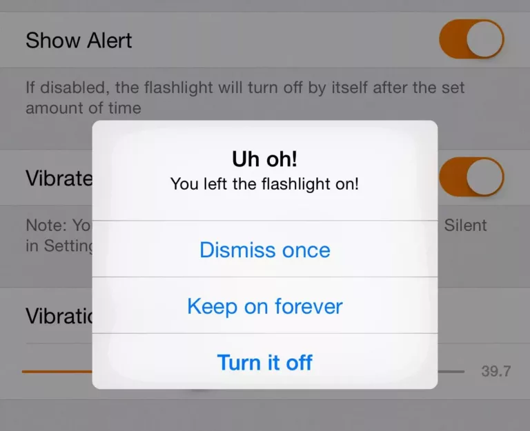 Why is Your Flashlight Disabled? 11