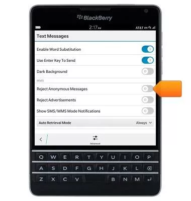 How to Block Texts On Blackberry? 3