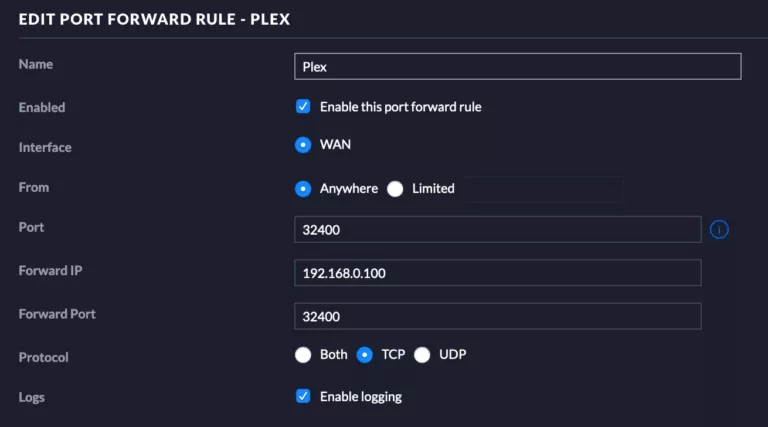 How to Set Up Port Forwarding For Plex? 1