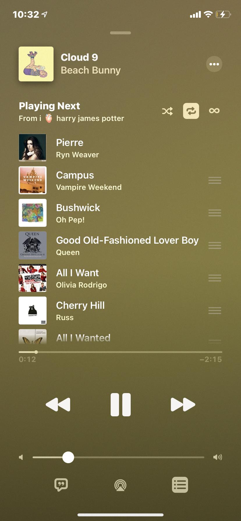 apple music plays random songs