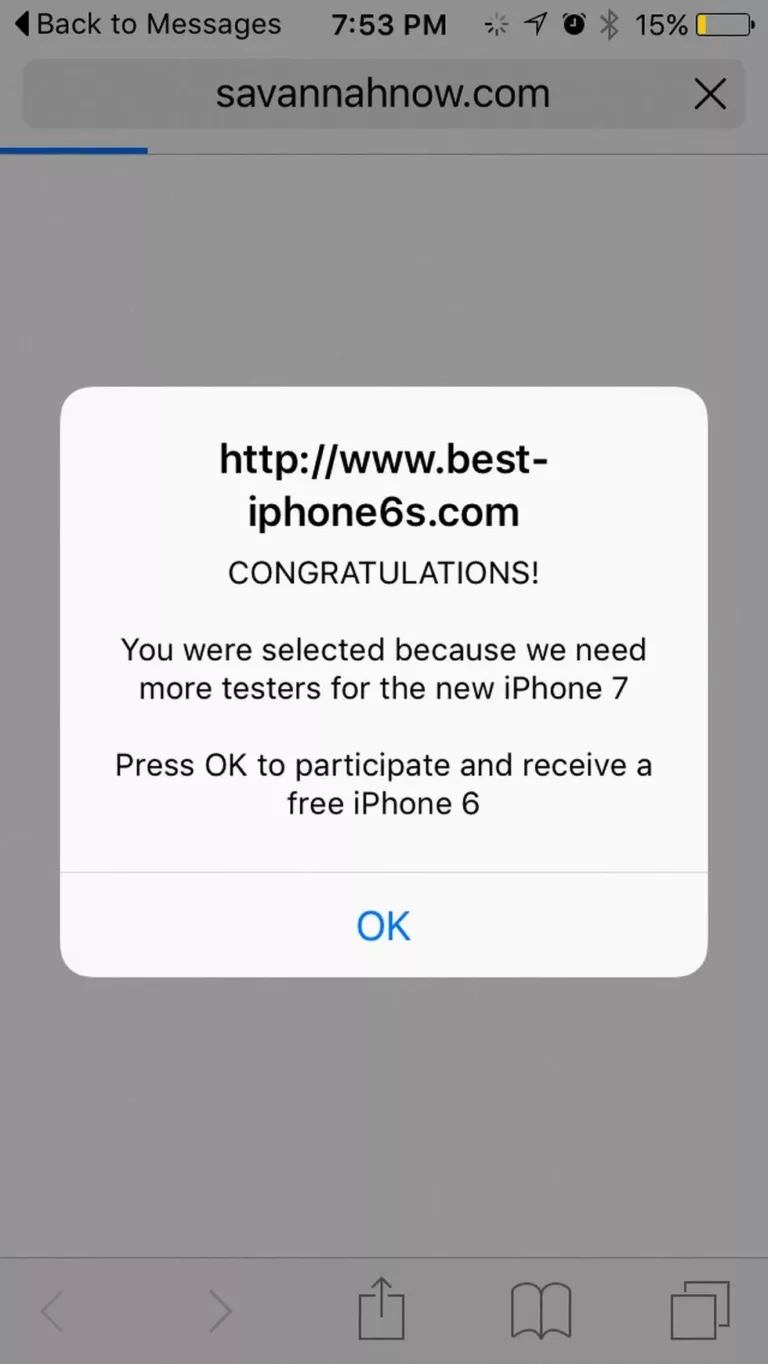 How to Deal With Free iPhone 7 Pop-Up Scams? 5