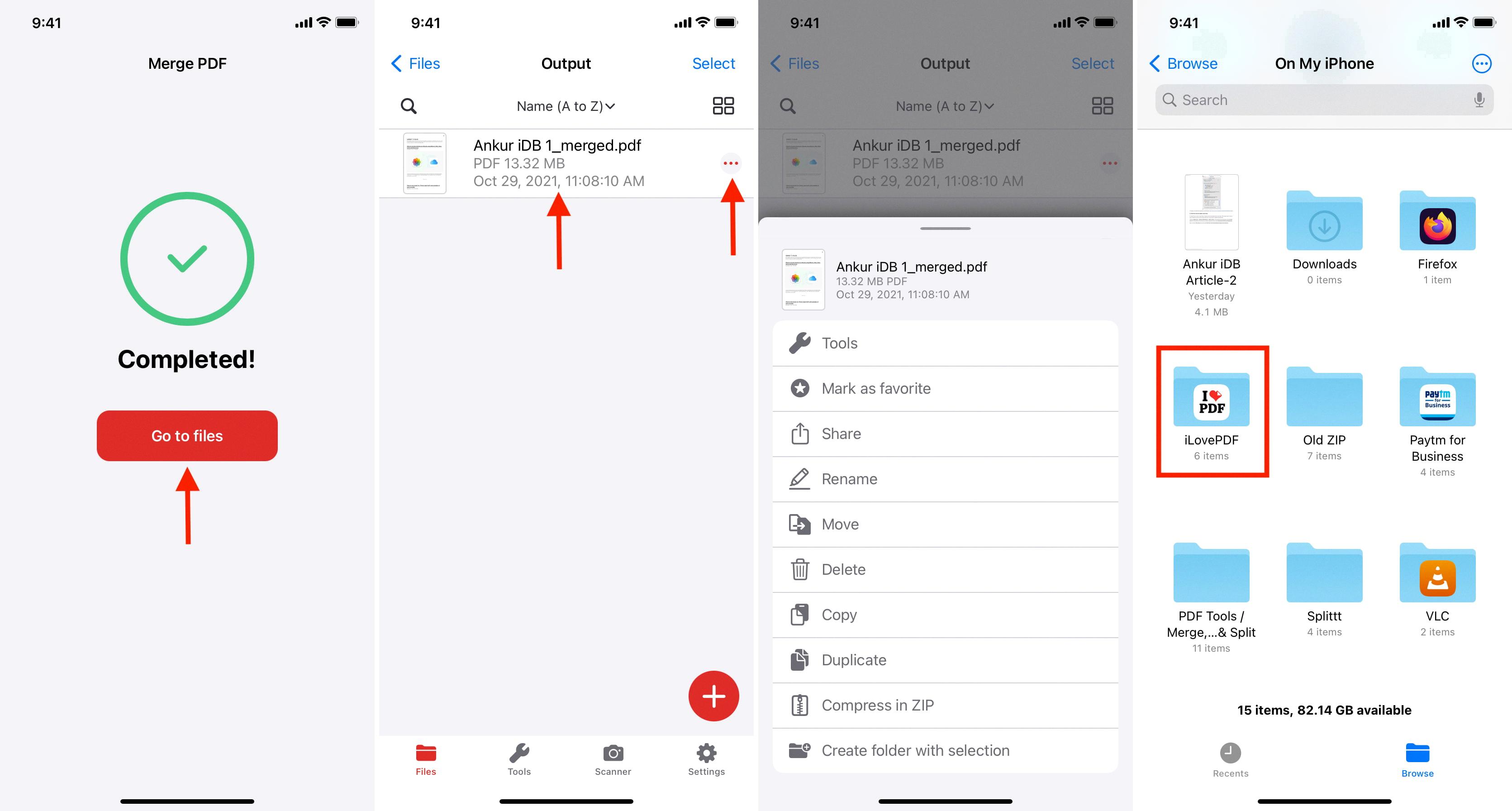 How to Combine PDF Files on iPhone? 9