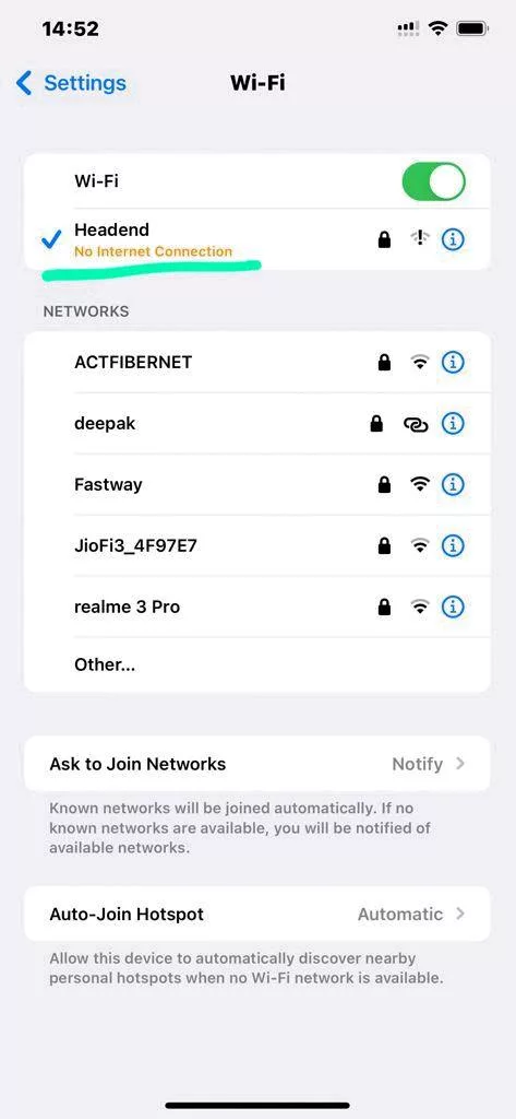How to Troubleshoot iPhone's No Internet Connection Issue? 3