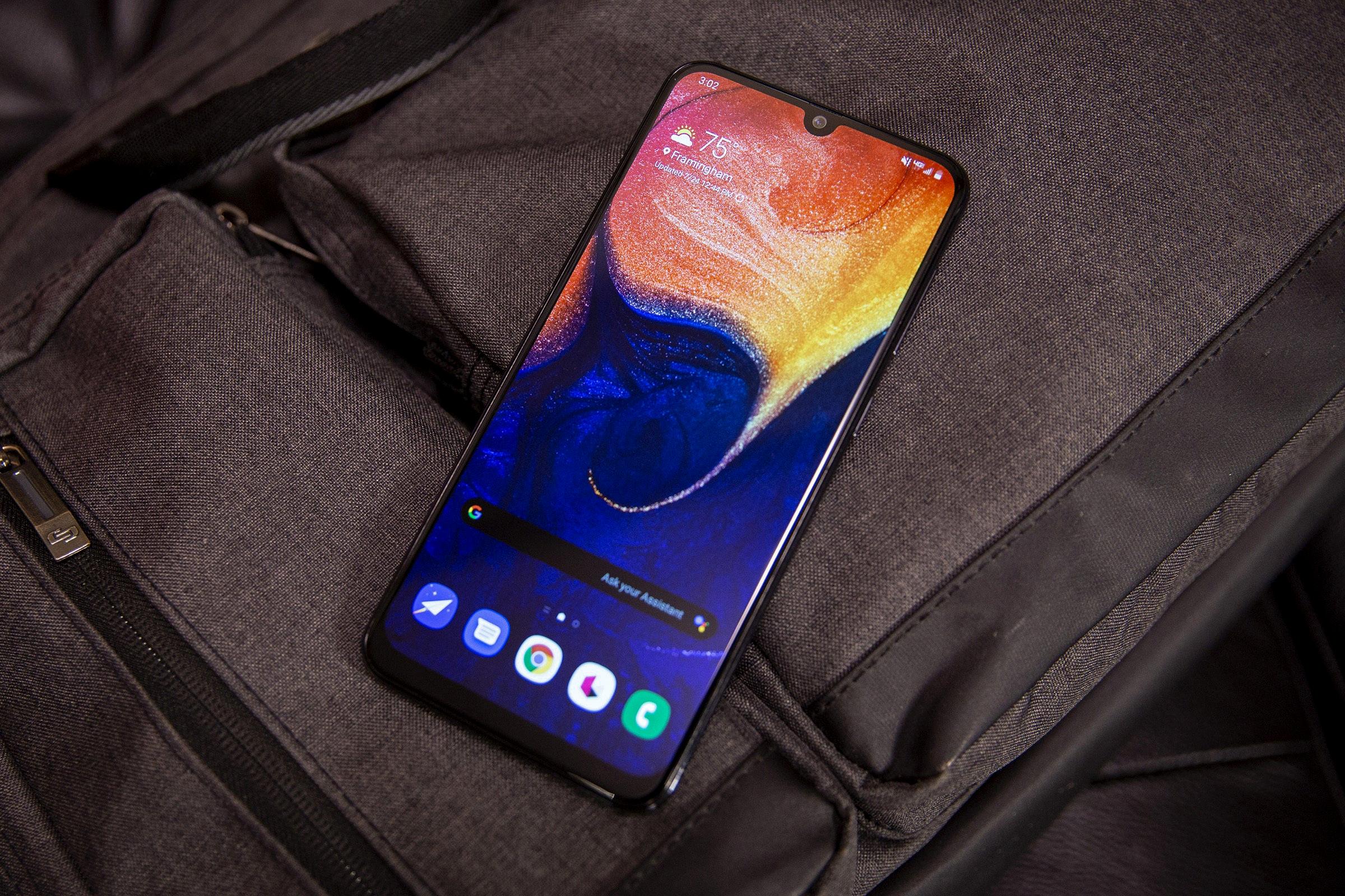 samsung galaxy a50 network settings