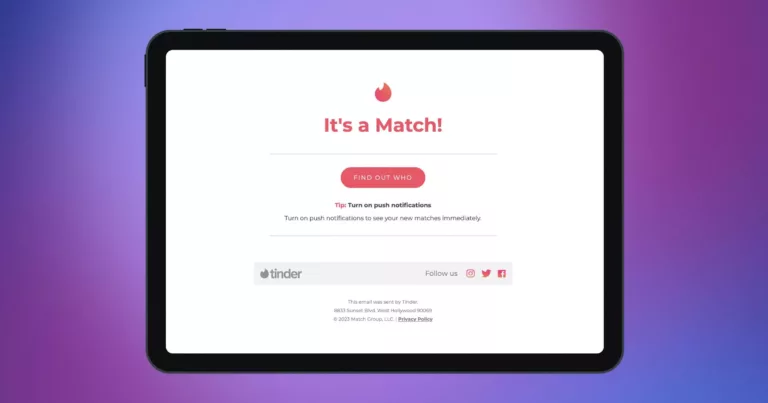 Tinder's Double Opt-In Technology: The Science Behind 'It's a Match!' 17