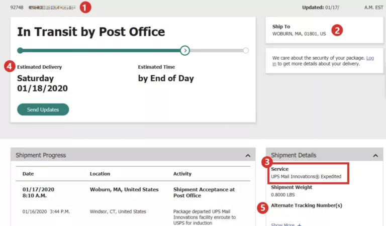 Troubleshooting UPS Mail Innovations Tracking: Why Your Package May Not Be Updating? 3