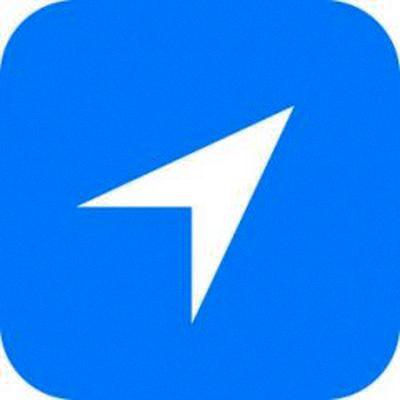 why does the location icon turn blue