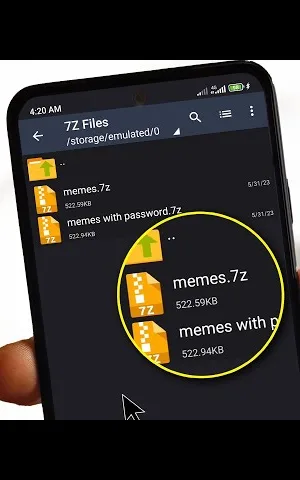 How to Extract 7z Files on Android? 1