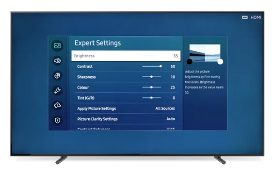 How to Adjust Brightness on Samsung TV? 5