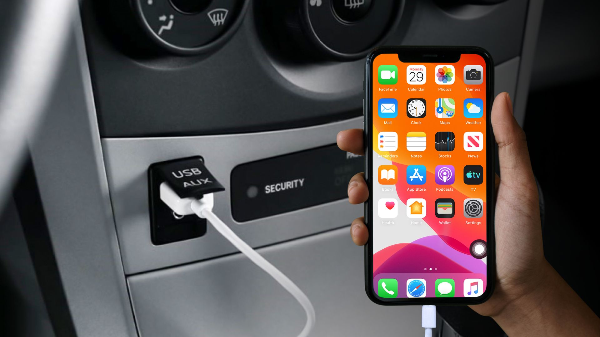 How to Connect iPhone to Car Without Bluetooth? 1
