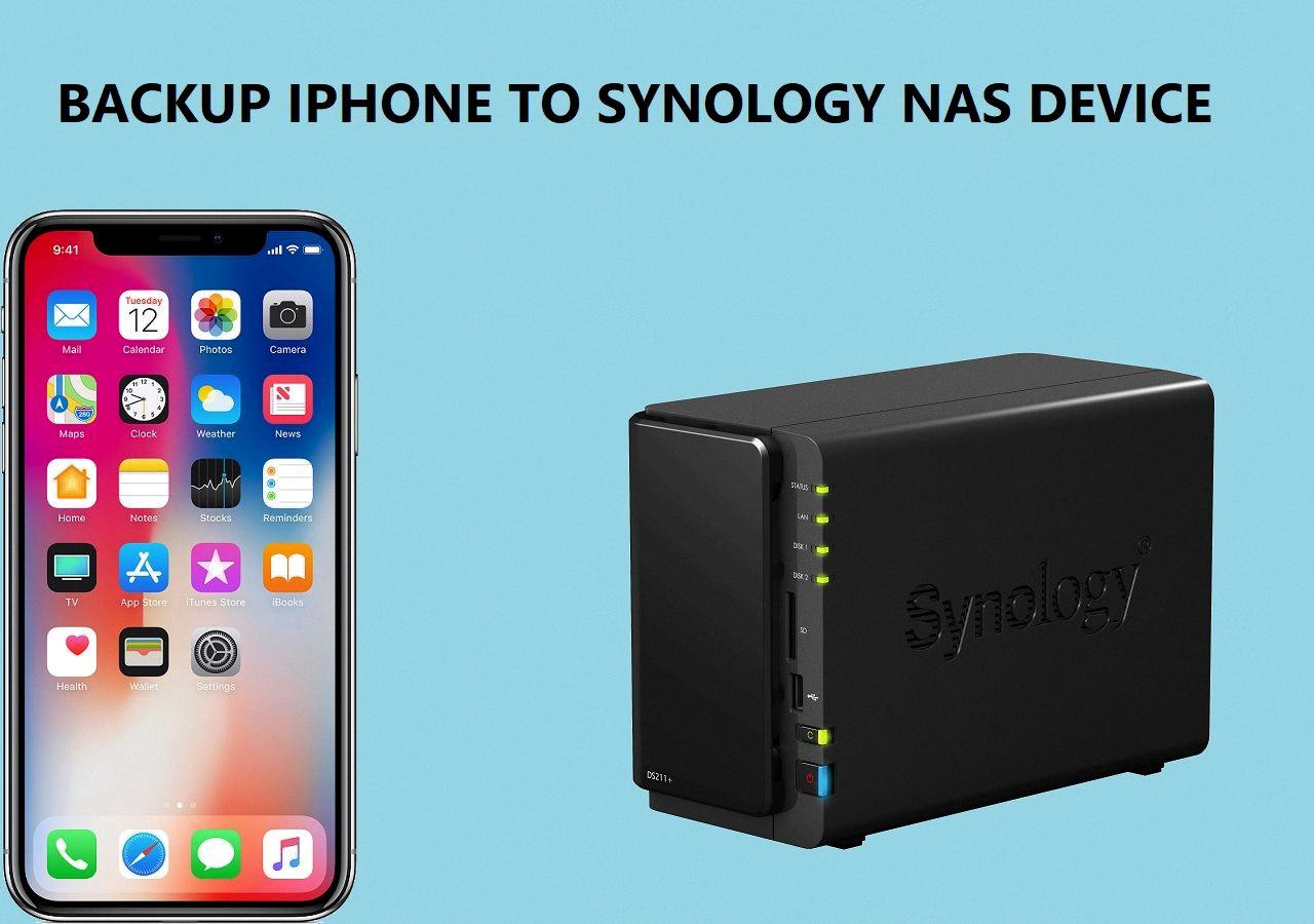 backup iphone to nas
