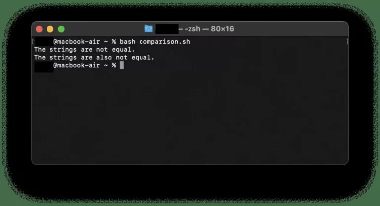 Bash Does Not Equal: Understanding the 'Not Equal To Operator' in Bash 13