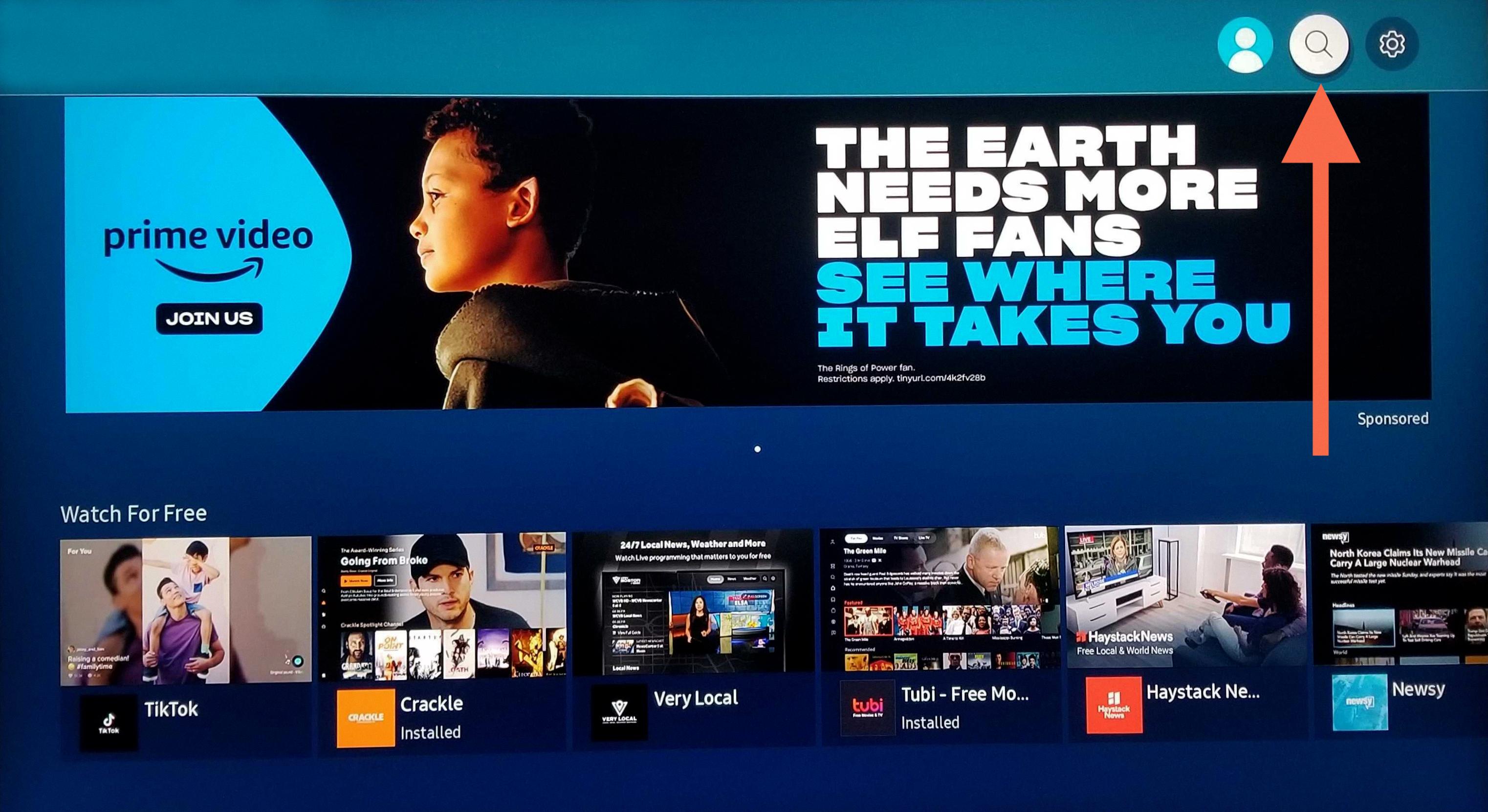 how to add apps to samsung smart tv home screen
