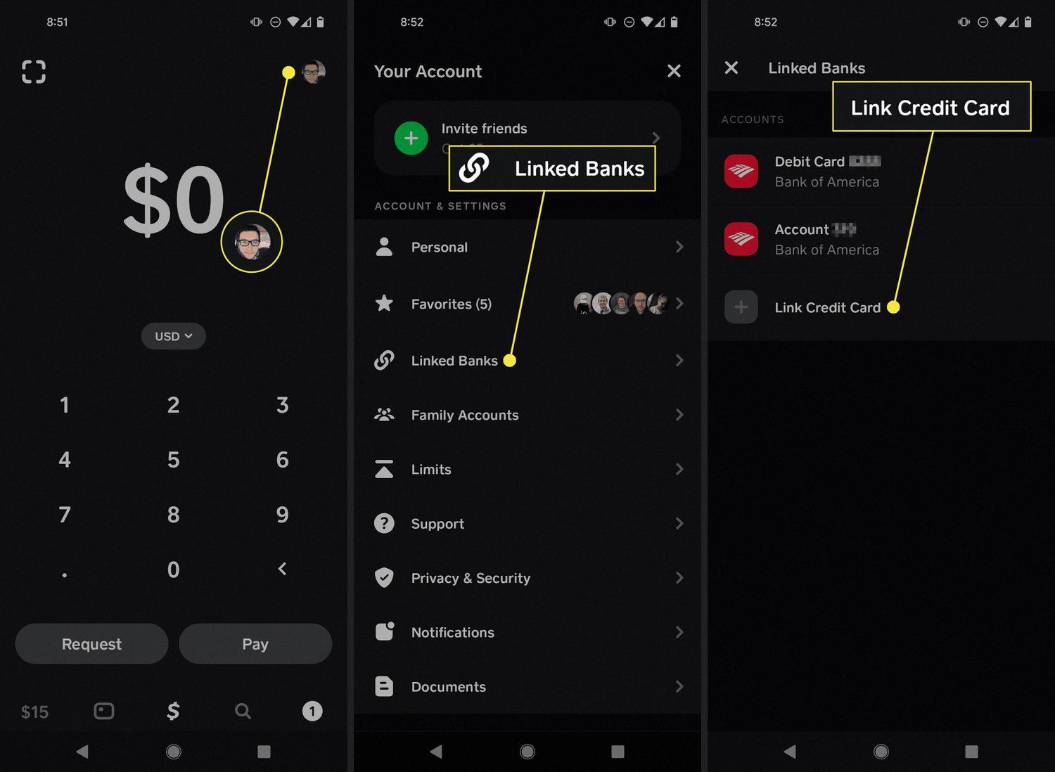how to change card number on cash app