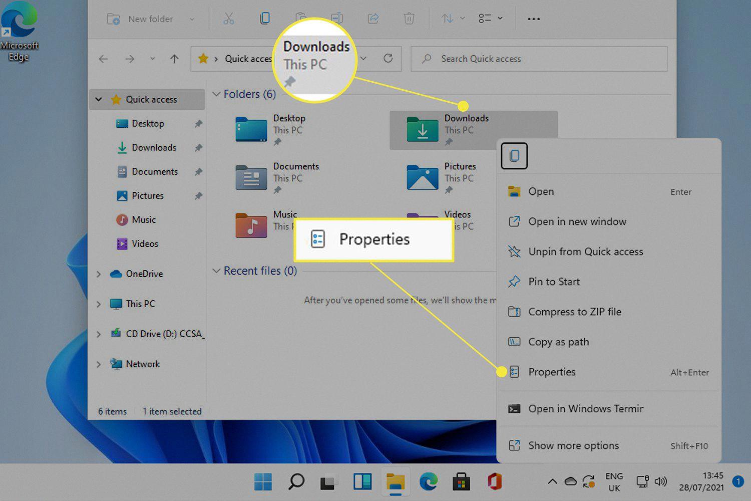how to change default download location