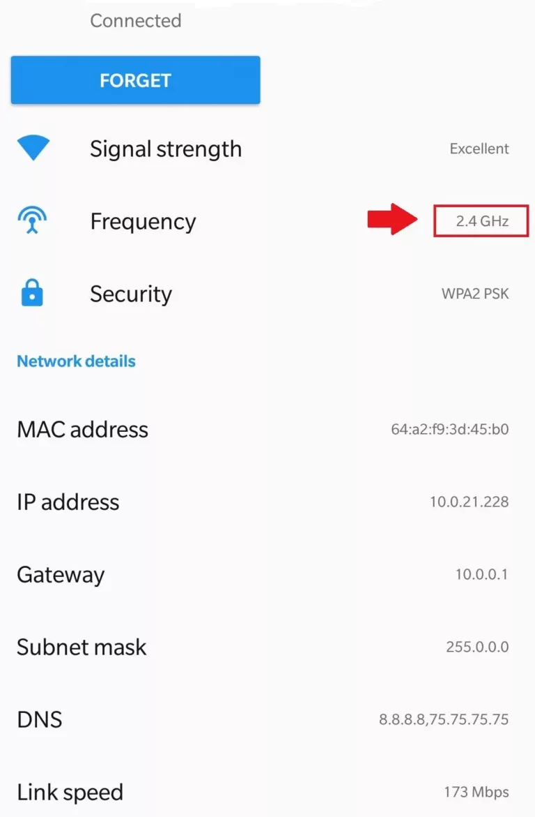 How to Check WiFi GHZ on Android? 17