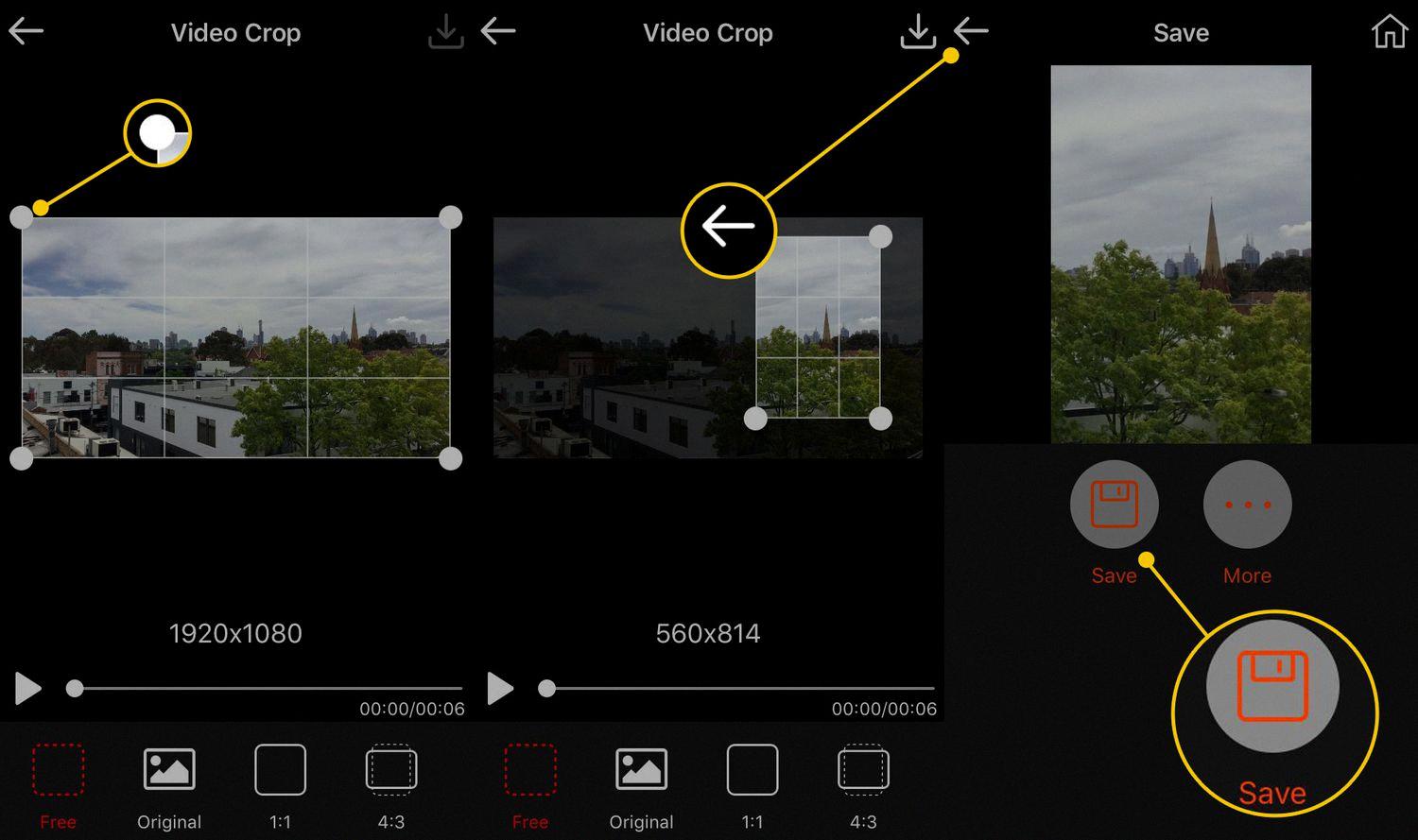 how to crop a picture into a circle on iphone