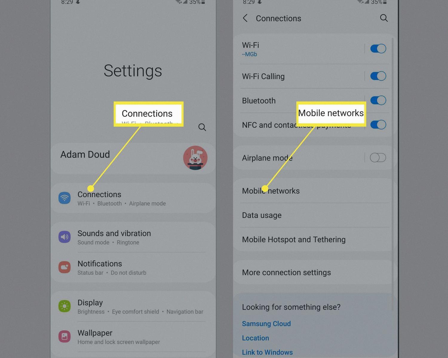 how to disable 5g on android