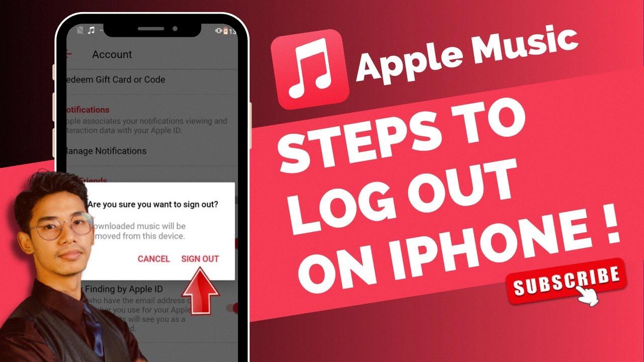 how to log out of apple music how to log out of apple music