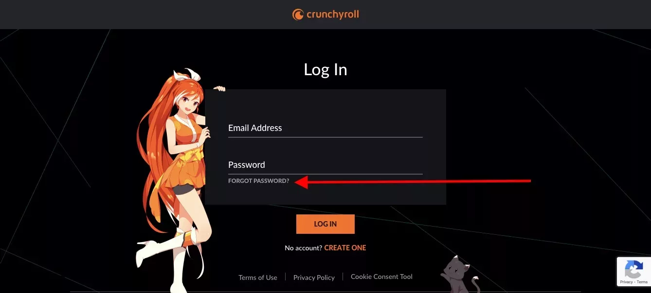 Funimation Not Working -Troubleshooting Guide 6 Where you enter your email and password to access your account (with an option for “Forgot Password?”).