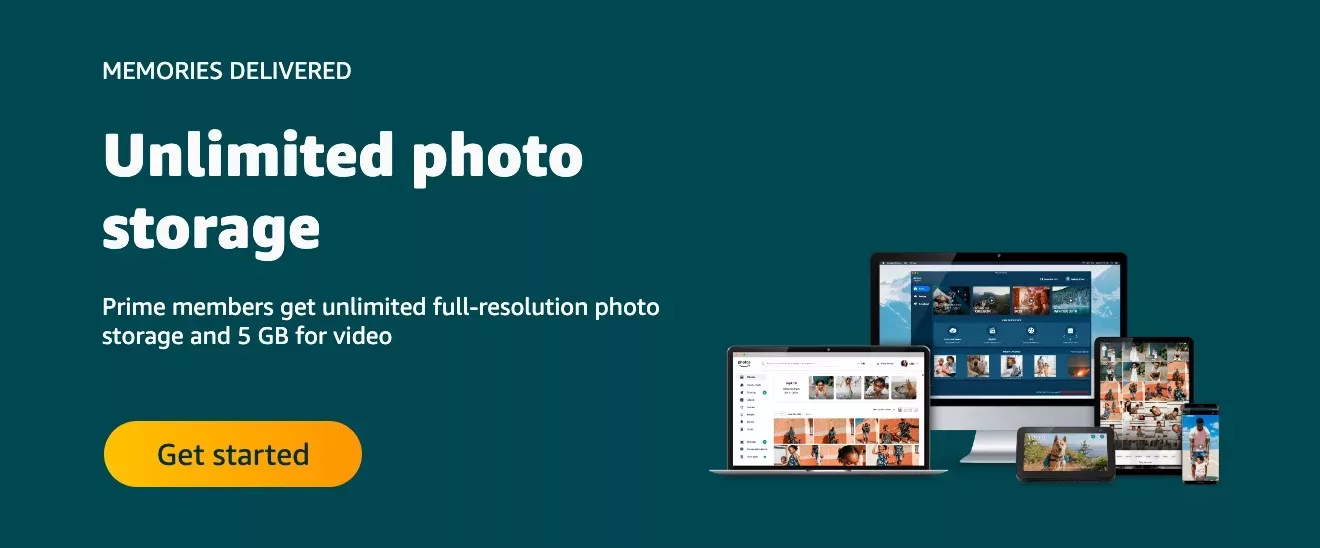 Amazon Photos Facts & FAQ 3 Amazon Photos unlimited photo storage for Prime members