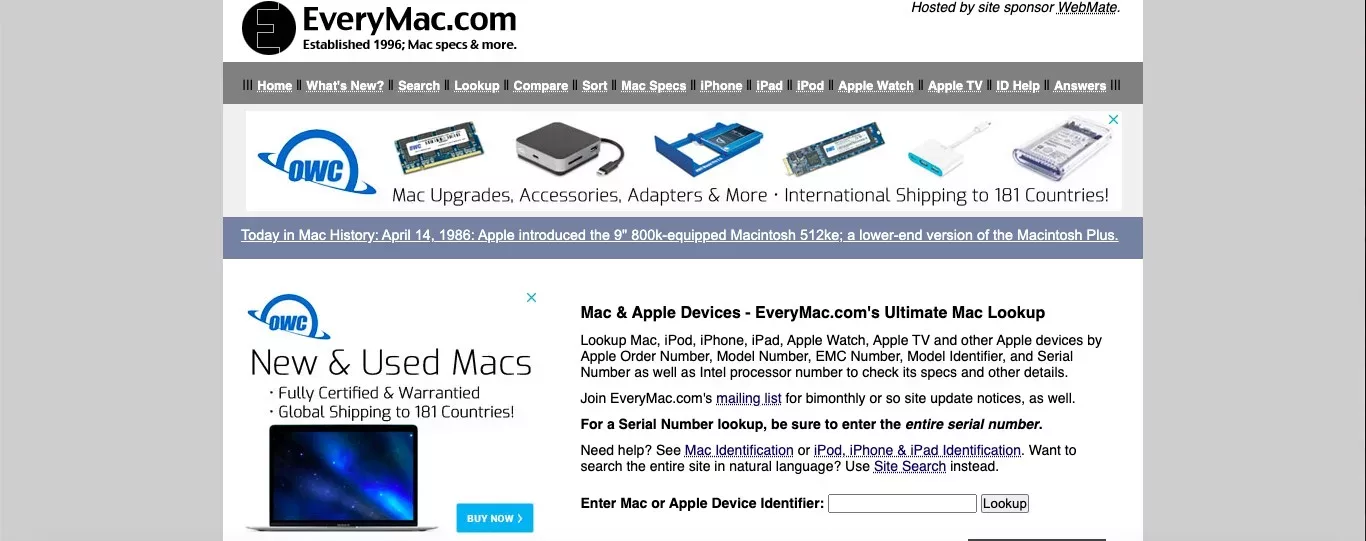 How to Check Specs of Your Macbook Pro by Serial Number 3