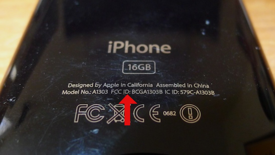 FCC ID Lookup Tutorial 5 iPhone identification
