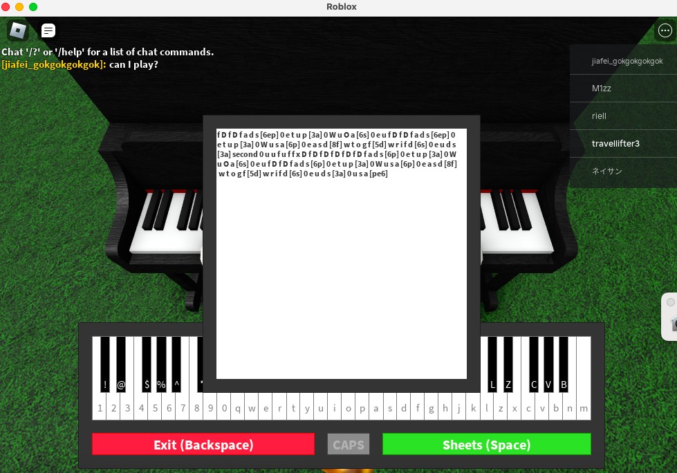Roblox Piano Sheets: How to Play Your Favorite Songs 7