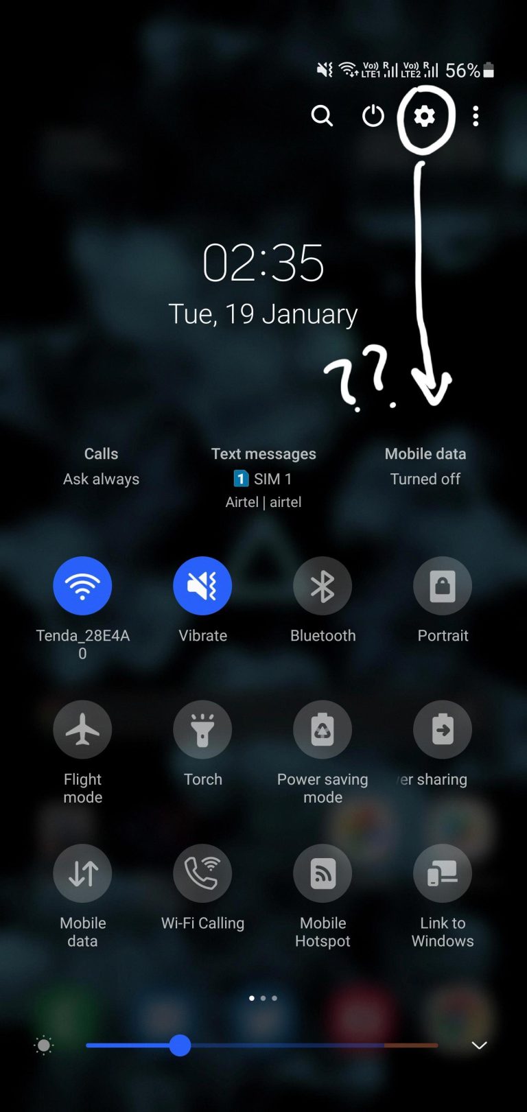 How To Get Settings Icon Back On Android 1
