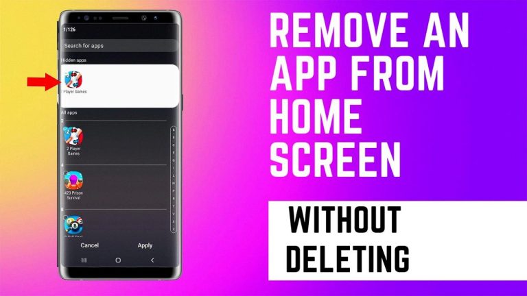 Declutter Your Home Screen: Easy Ways to Remove Apps on Android 1